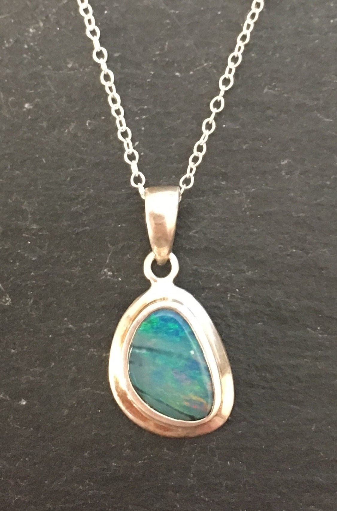 Yumilok, Collana Con Ciondolo A Forma Di Cuore Dell'oceano, Con Cristallo Swarovski Zaffiro Per Festa Della Mamma, 45,7 Cm - Foto 8