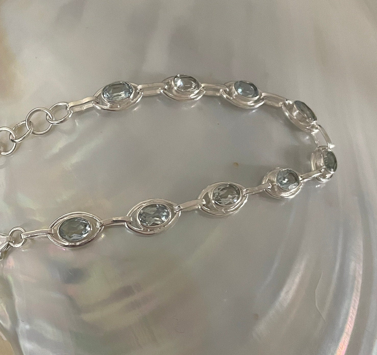 ❤️水晶ジオードバングル❤️ オペーク ドット クリップ OPAQUE.CLIP ワイドカーブメタル