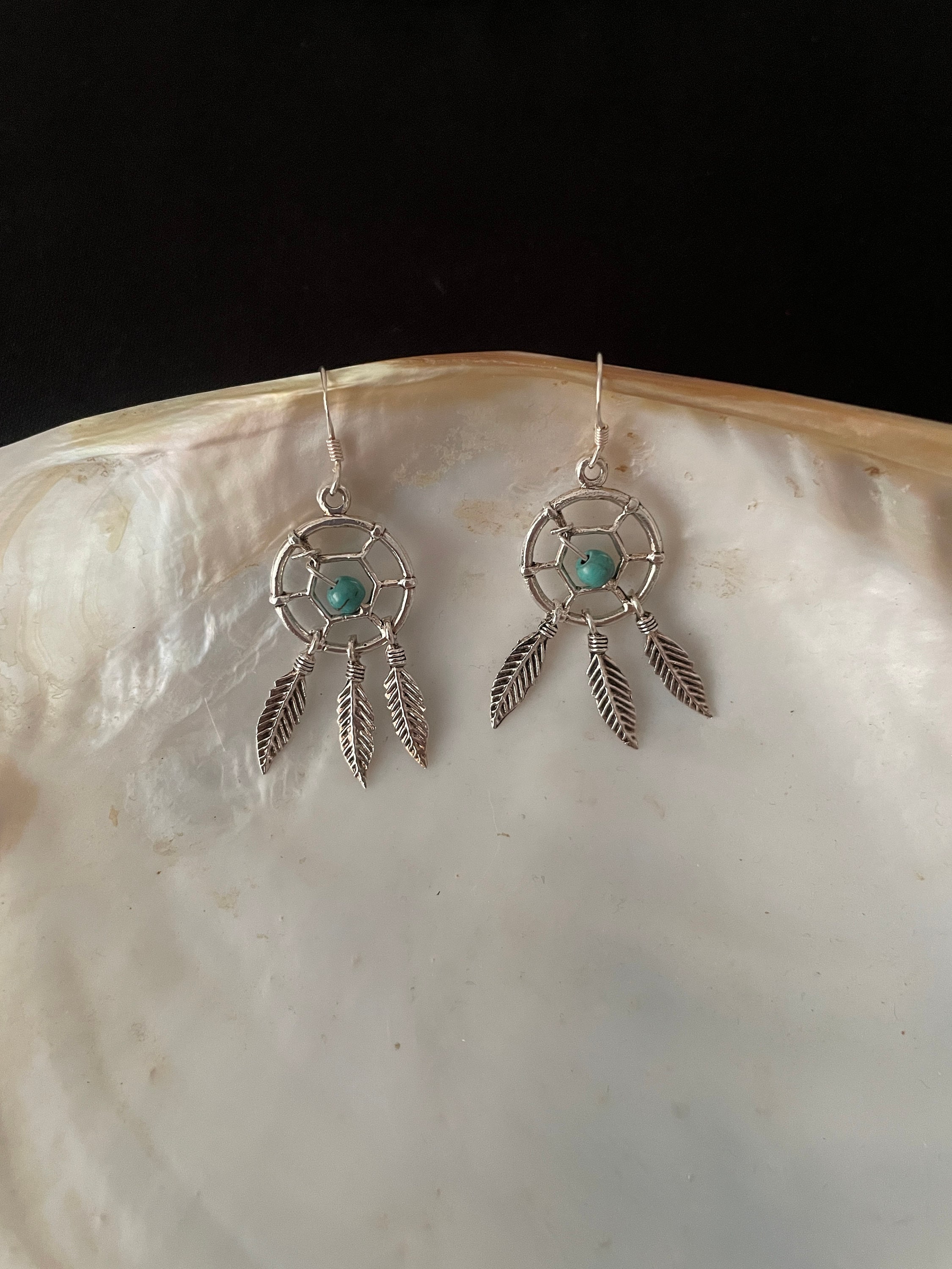 Di alta qualità turchese 8mm forma rotonda taglio gemma Set 925 argento Sterling
