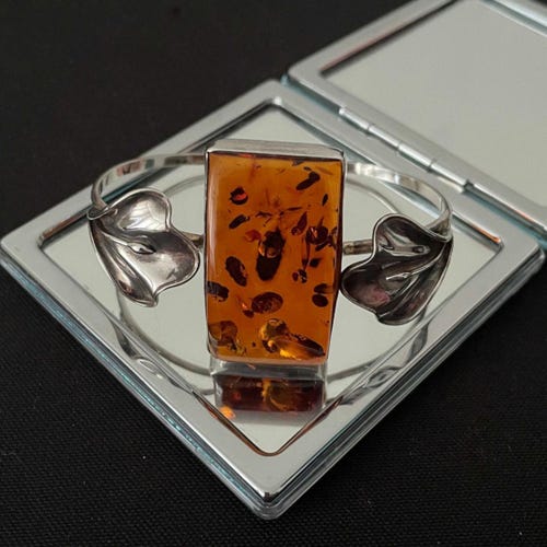 Yumilok, Collana Con Ciondolo A Forma Di Cuore Dell'oceano, Con Cristallo Swarovski Zaffiro Per Festa Della Mamma, 45,7 Cm - Foto 6