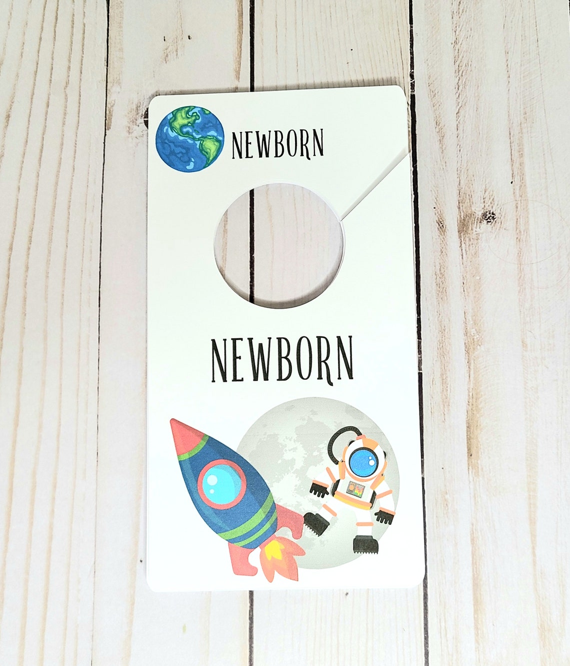 Outer Space Themed Baby Clothes Dividers Wardrobe Sizers Etsy