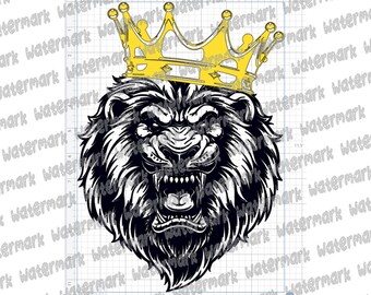 Download Lion Crown Svg Etsy