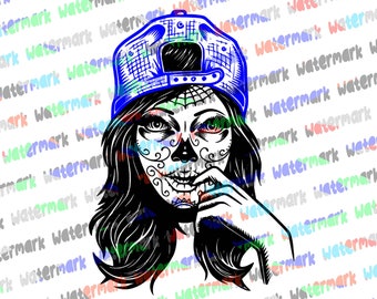 Download Free Sugar Skulls Svg Etsy SVG Cut Files