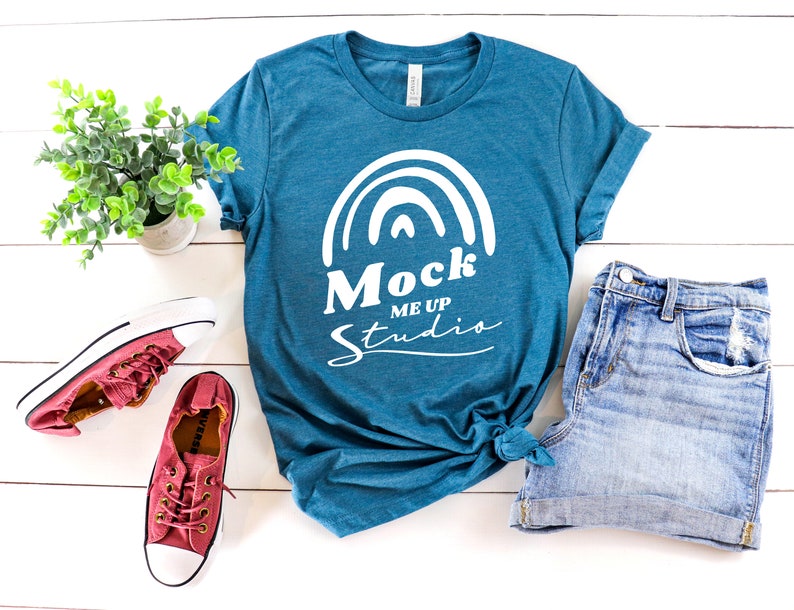 Download Bella Canvas 3001 Heather Deep Teal Bella canvas 3001 ...