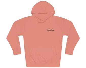 Unisex Fleece Hoodie: Cozy Cotton-Blend Casual Wear