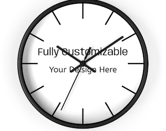 Customizable Wall Clock: Personalized Home Decor Timepiece