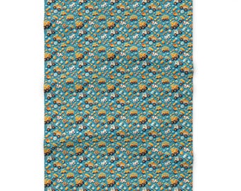 Whimsical Fleece Baby Blanket: Soft Nursery Decor, Infant Gift