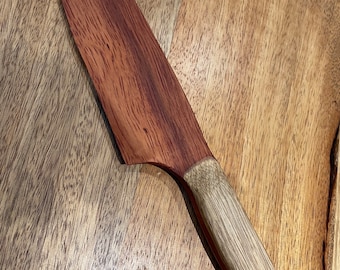 Handgemachtes Kuchenmesser aus Holz - Ebora & White Limba