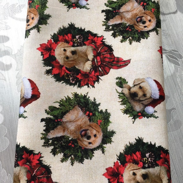 Golden Retriever Fabric Etsy