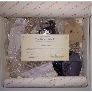 Dolls - Shirley Temple The Littlest Rebel Authentic Movie Costume - 1994 Danbury Mint - Mint Condition - NRFP - NIB - Serial No. C912