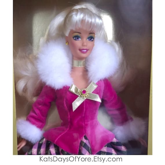 ウィンター・ラプソディー・バービー　 Special Edition 1996年 Dolls - Winter Rhapsody Barbie - 1996 Avon Exclusive Special