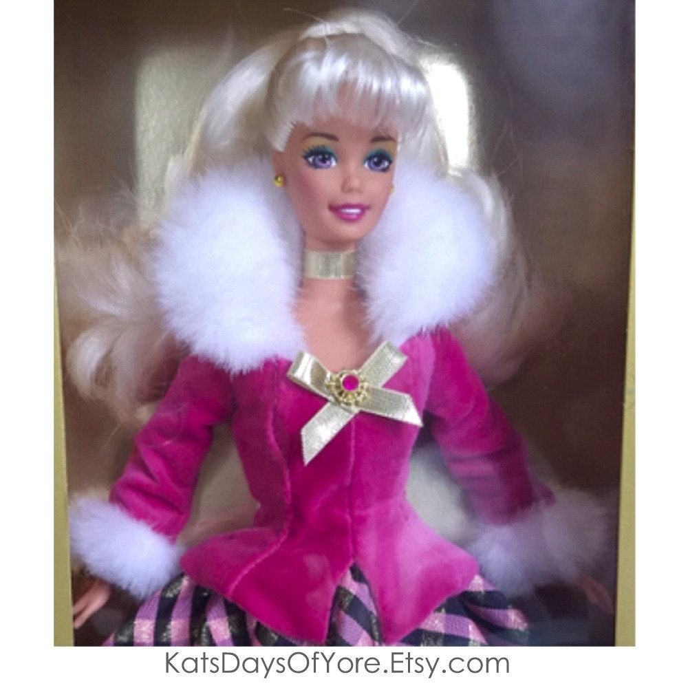 Dolls - Winter Rhapsody Barbie - 1996 Avon Exclusive Special Dolls - Winter Rhapsody Barbie - 1996 Avon Exclusive Special