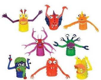 squishy finger puppet monsters