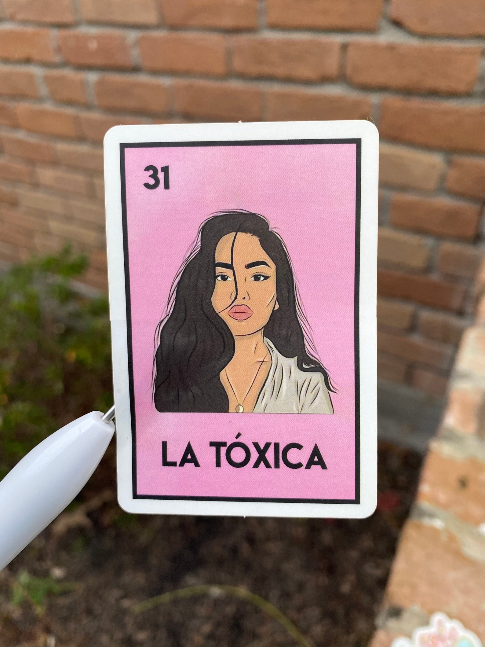 La Toxica Sticker Waterproof Sticker Matte Glossy Vinyl Etsy