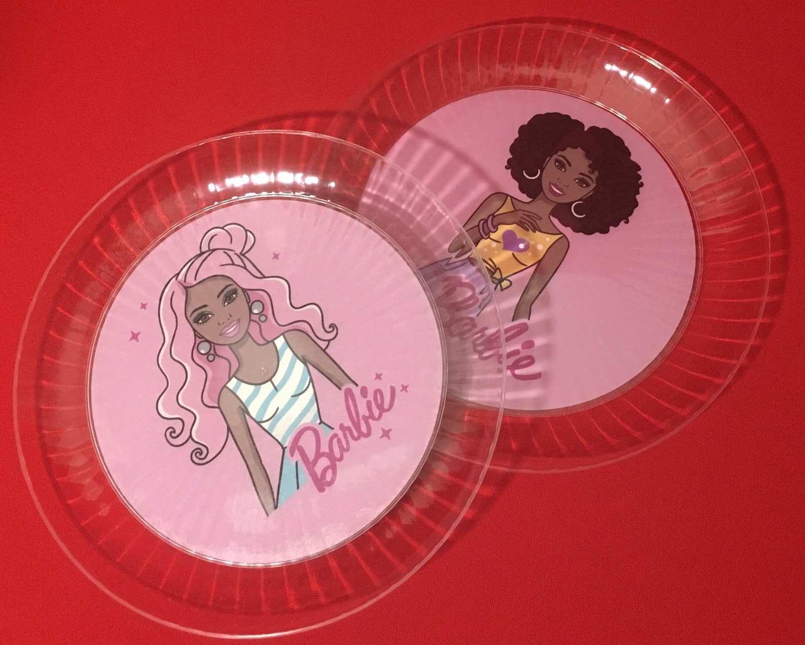 African American Barbie party supplies Barbie cups black Etsy