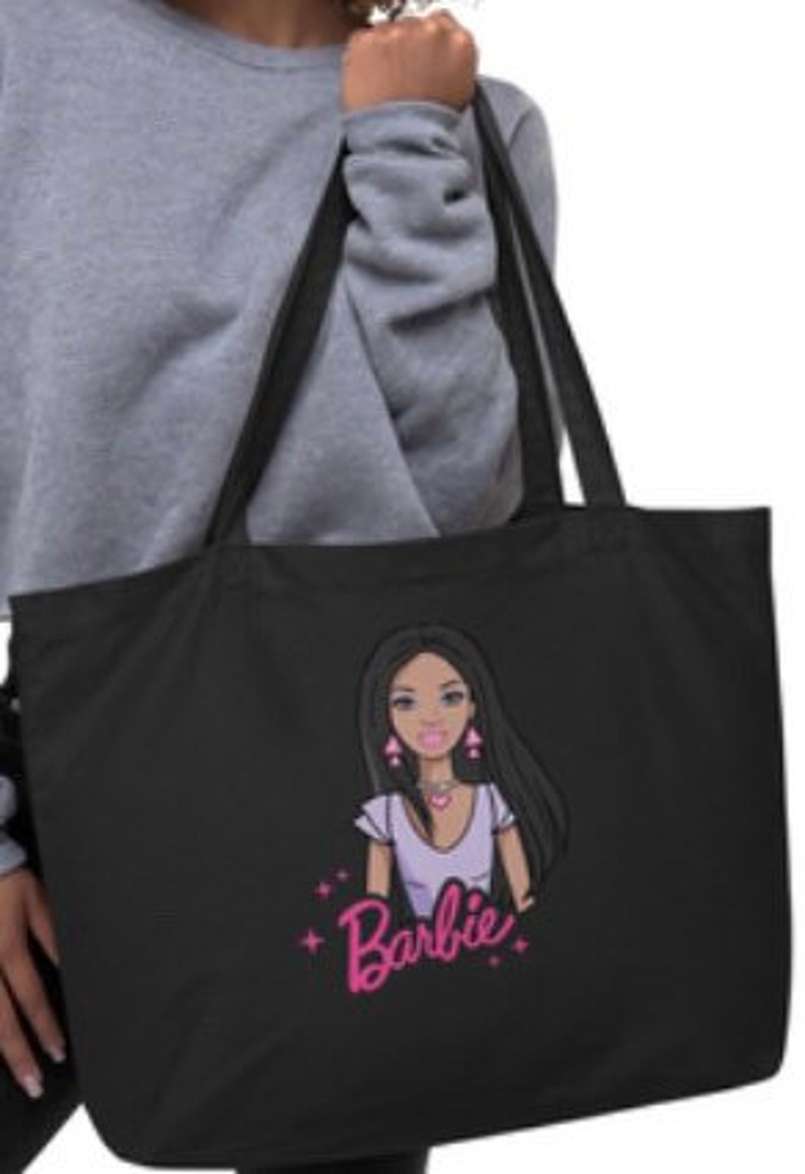 Black Barbie African Barbie Tote Bag African American Purse Etsy