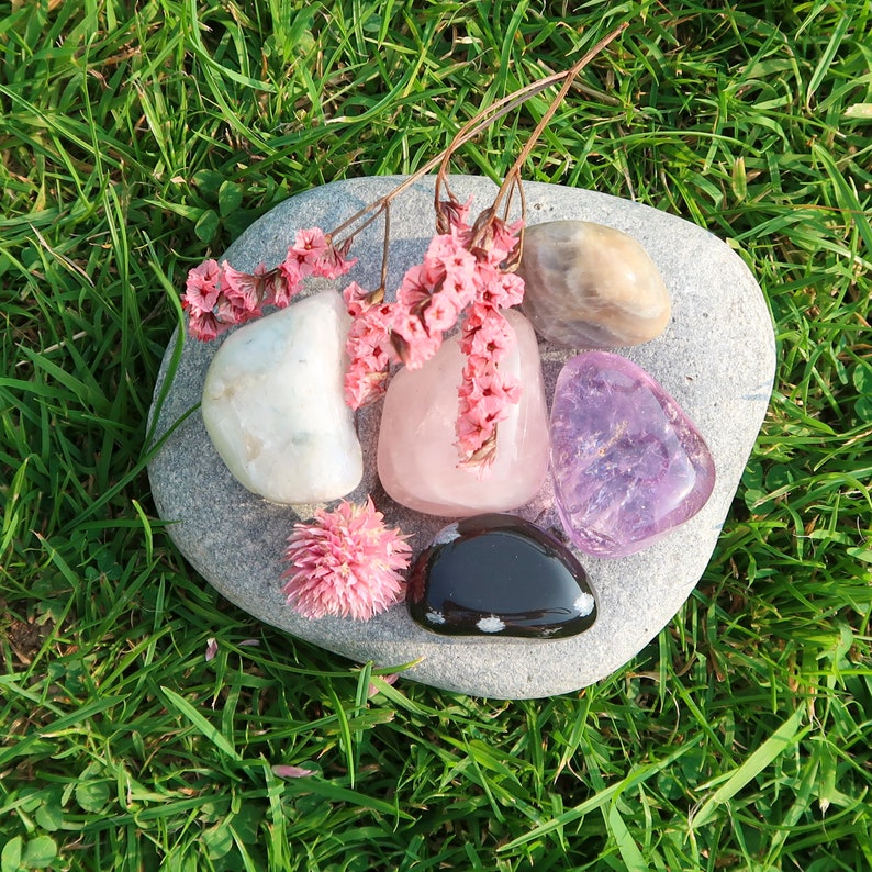 Crystals For Grief and Loss Bereavement Crystal Kit Etsy