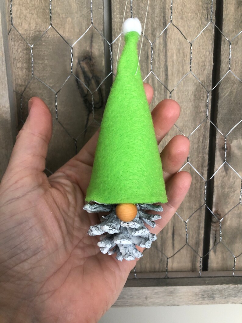 Rustic Gnome Ornament