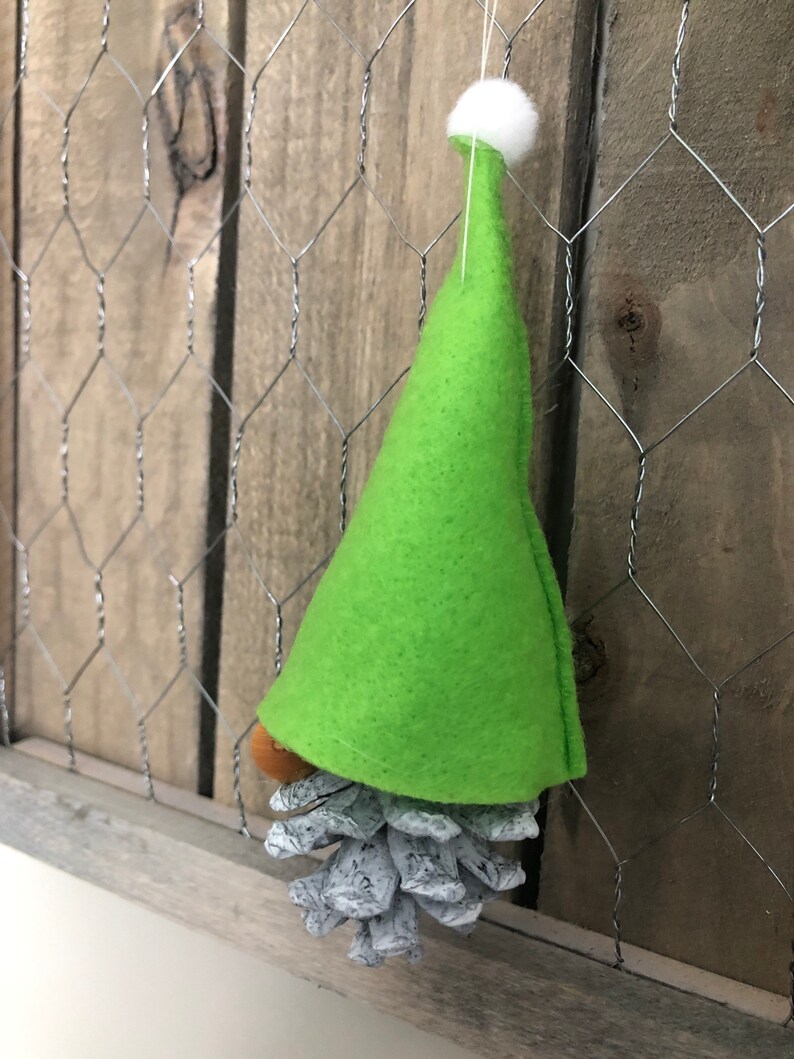 Rustic Gnome Ornament