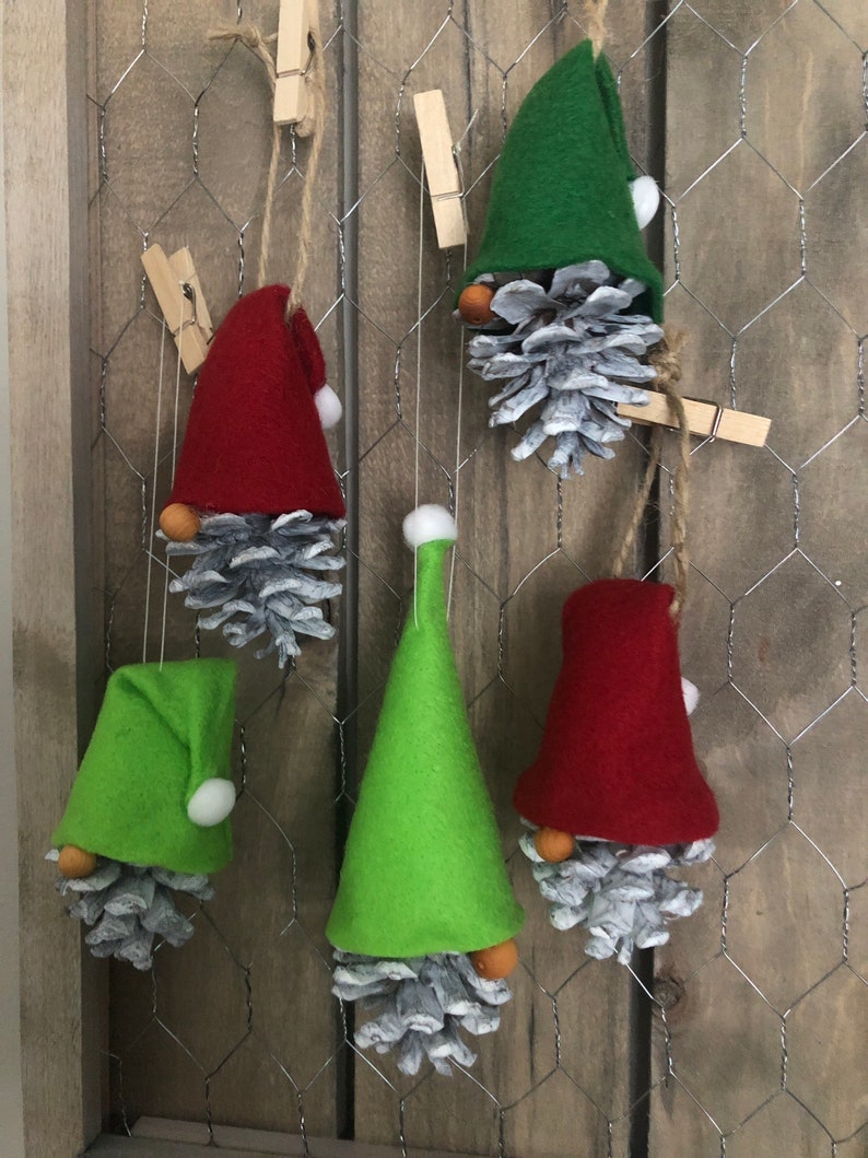 Rustic Gnome Ornament
