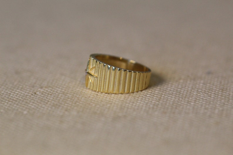 14k Gold Best little finger rings gold / Gold pinky ring / | Etsy