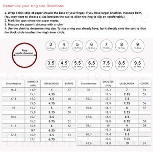 ring size size chart