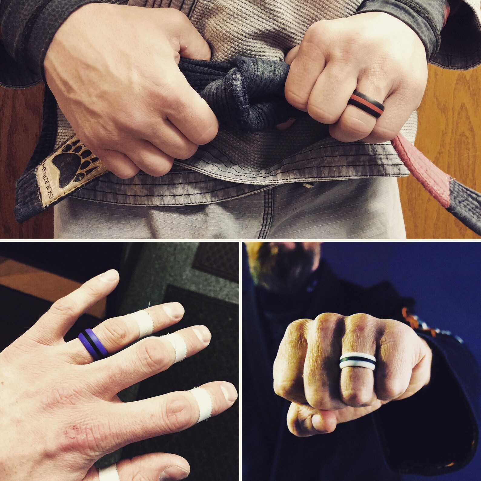 Jiu Jitsu BJJ Wedding Ring Etsy