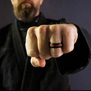 Jiu Jitsu BJJ Wedding Ring image 1