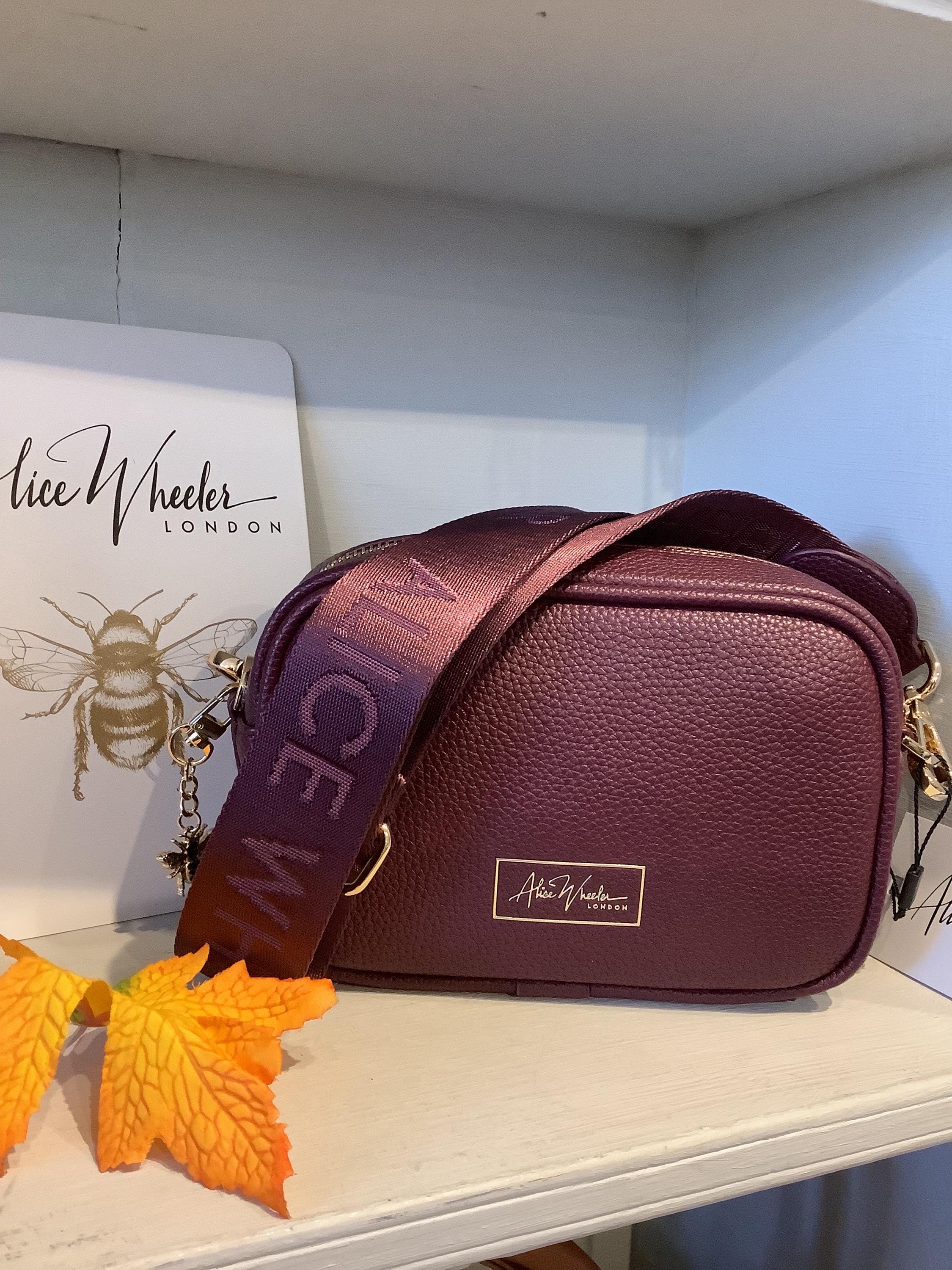 Burgundy Coach Bag - Etsy UK