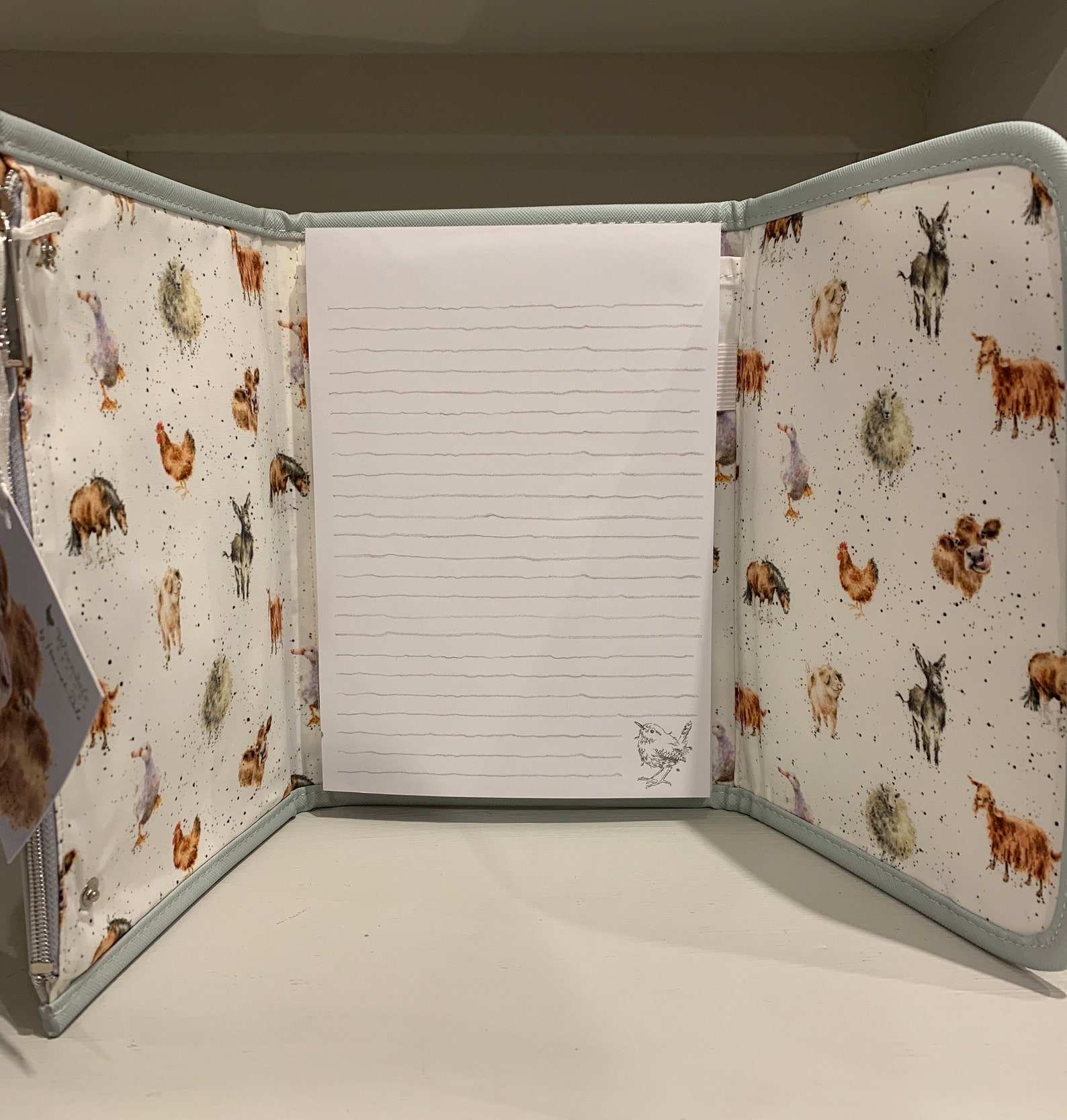 Wrendale notebook wallet pencil case journal purse cow Etsy