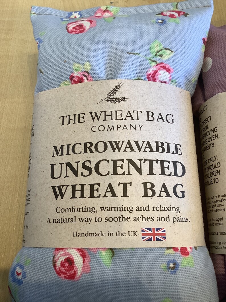 The Wheat Bag Company.microwavable Unscented Wheat Etsy UK