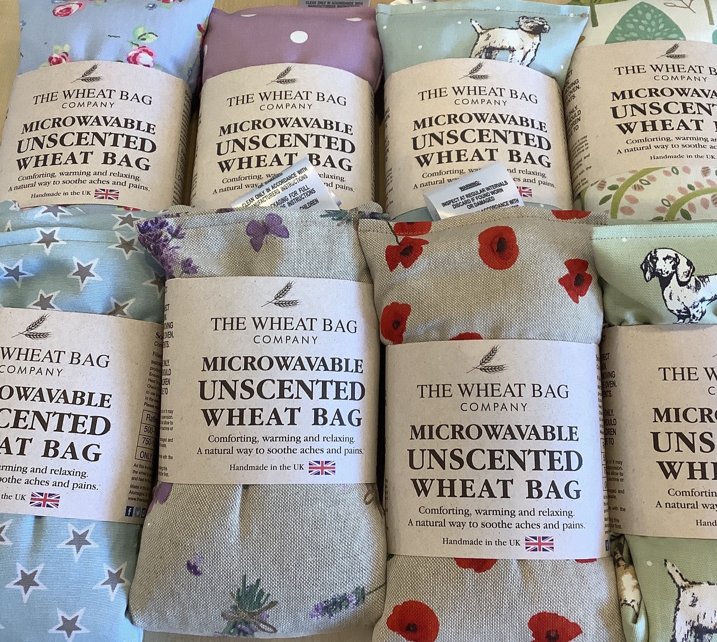 The Wheat Bag Company.microwavable Unscented Wheat Etsy UK