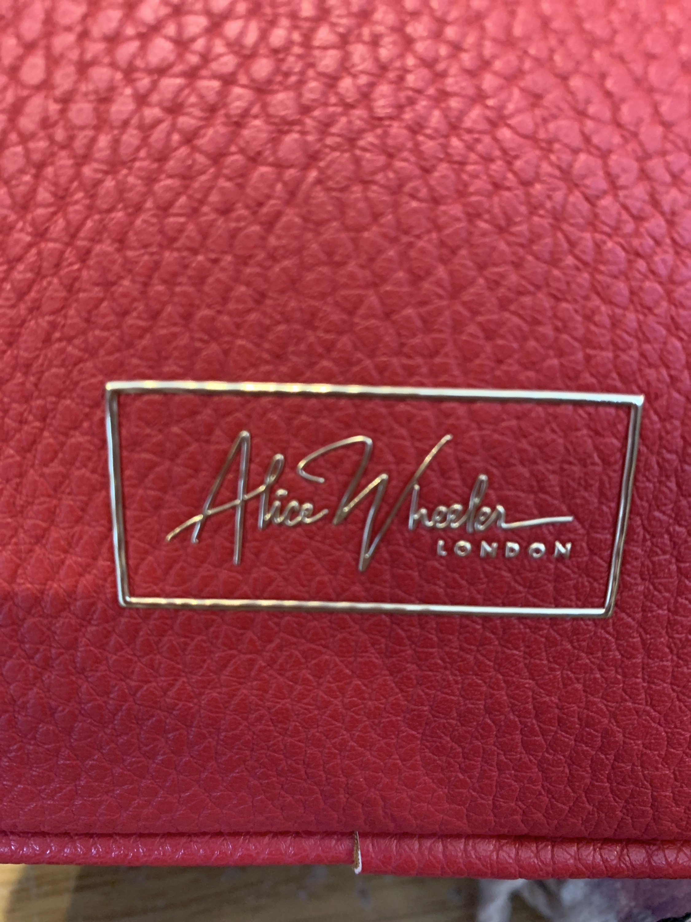 ALICE WHEELER LONDON Windsor Handbag Pink - New In from Ruby Room UK