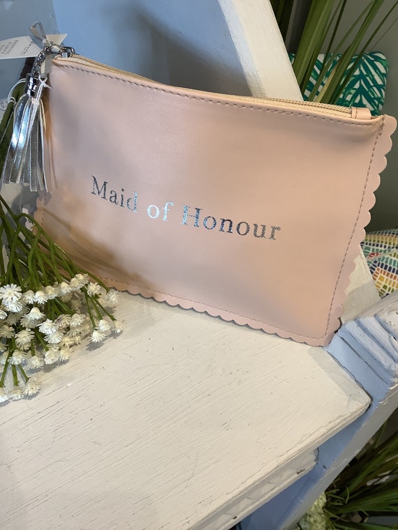 DIY Personalized Wedding Clutch for Bridal & Bridesmaids