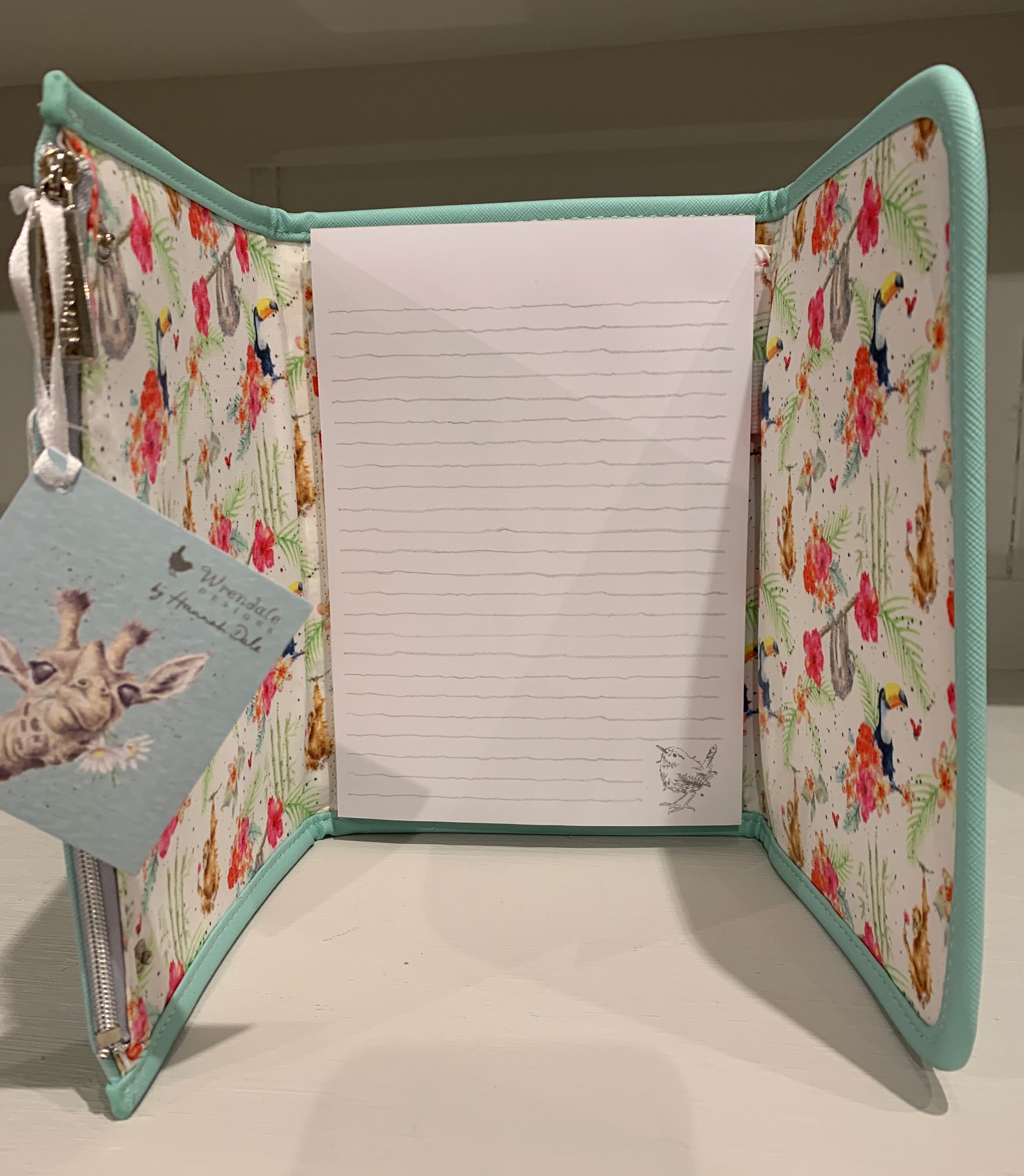 Wrendale notebook wallet pencil case journal purse zoo Etsy