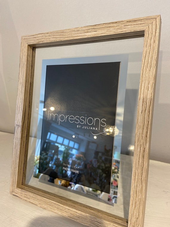 Impressions Mirror Glass Photo Frame 5' x 7' 