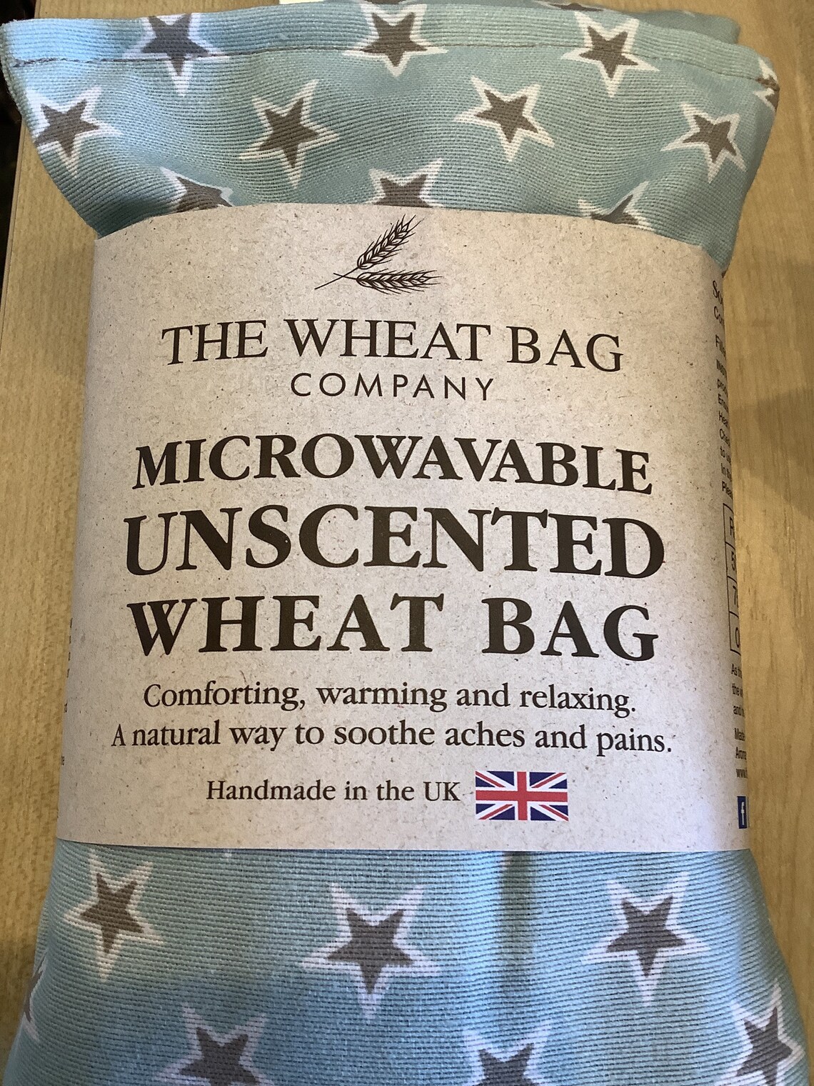 The Wheat Bag Company.microwavable Unscented Wheat Etsy UK