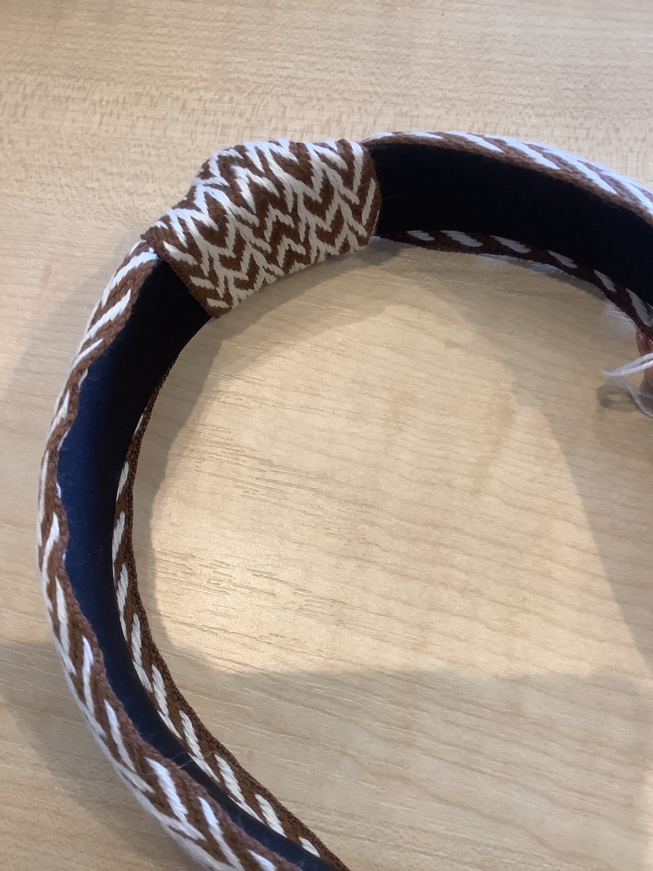 Ladies hair band . Ladies accessories. Head band . Brown Etsy