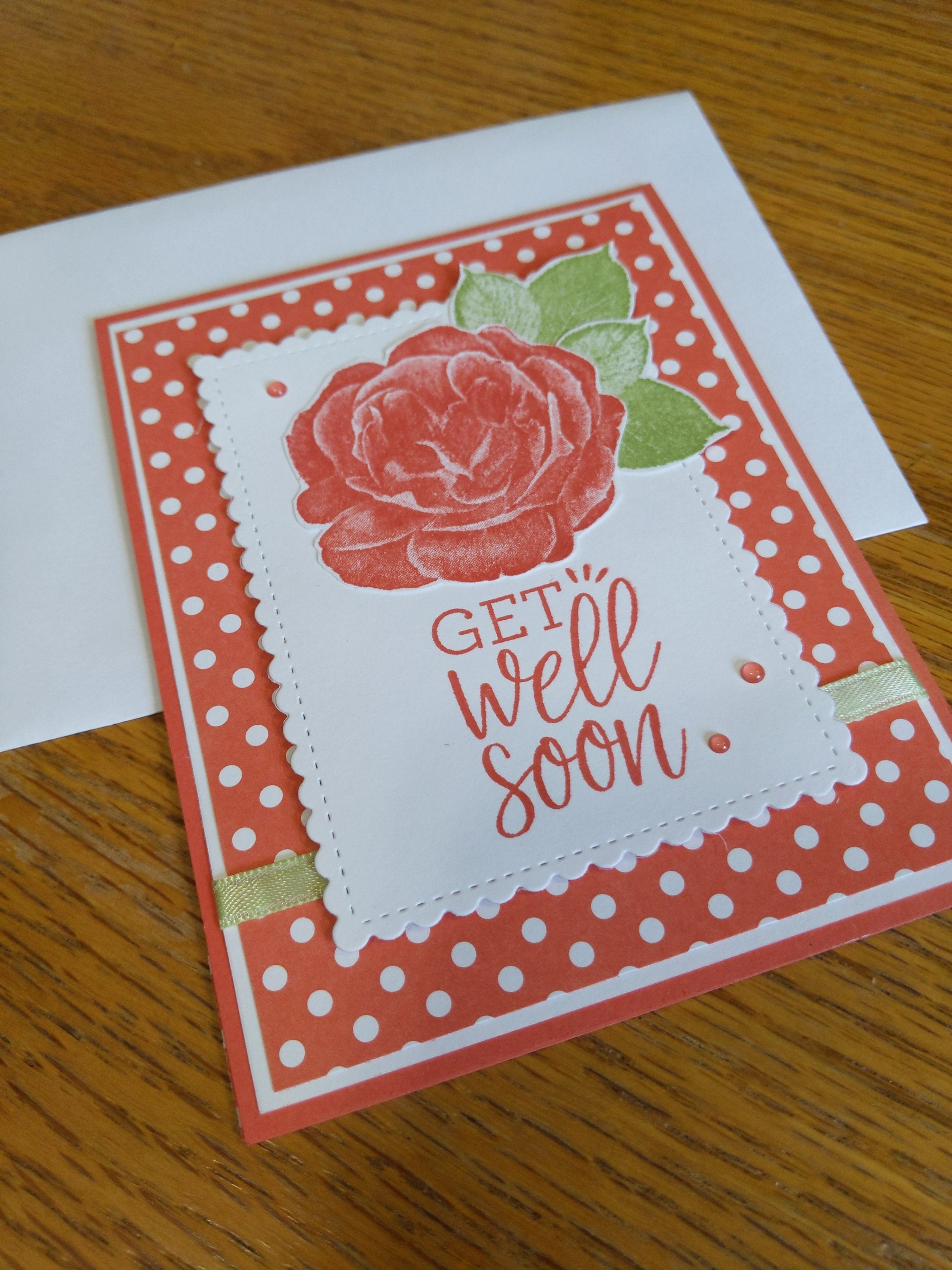 Get Well Soon Cards, Stampin up Healing Hugs Cards, Floral Cards ...