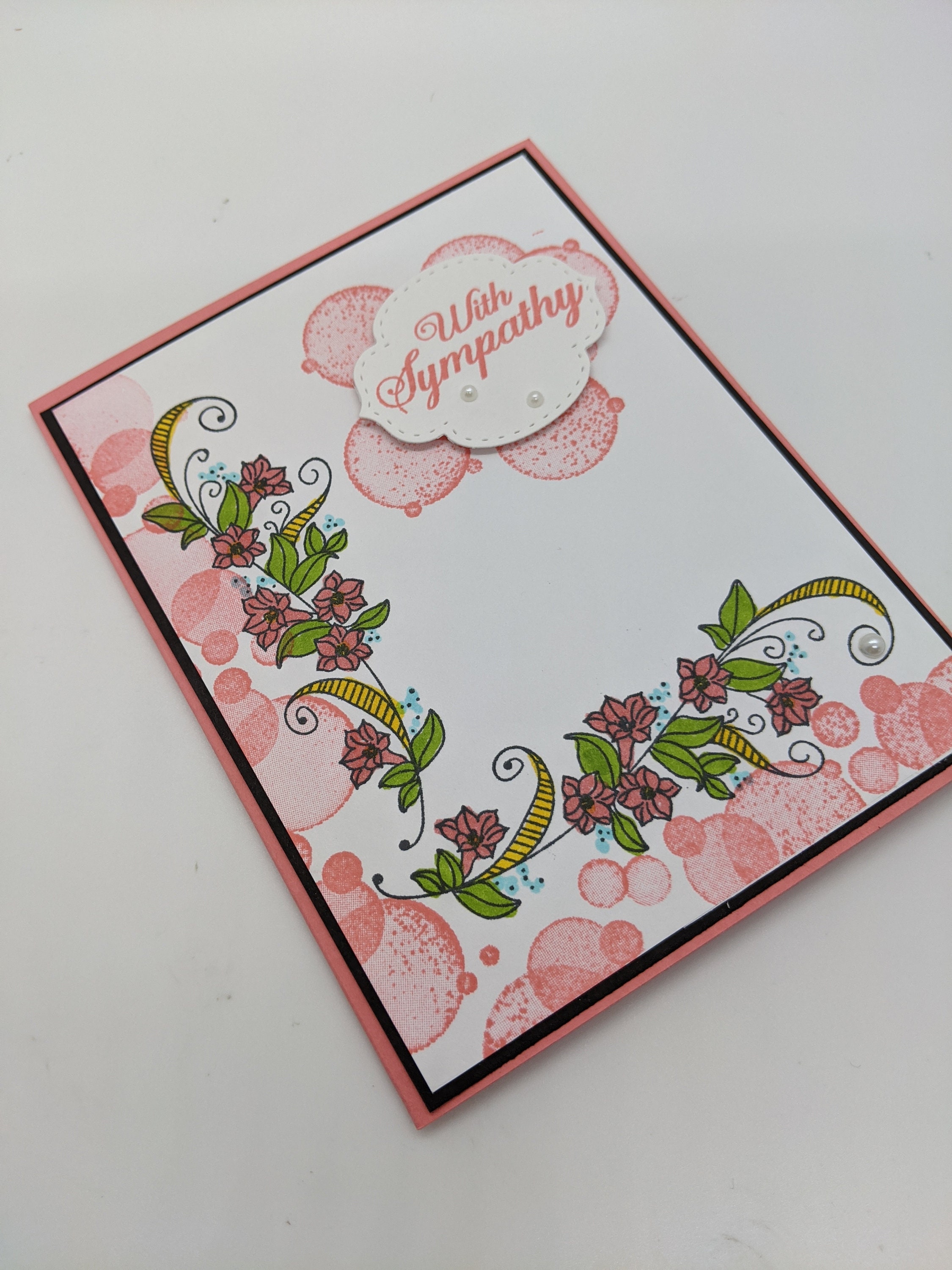 Floral Sympathy Cards, Condolence Cards, Bereavement Cards, Cards for ...