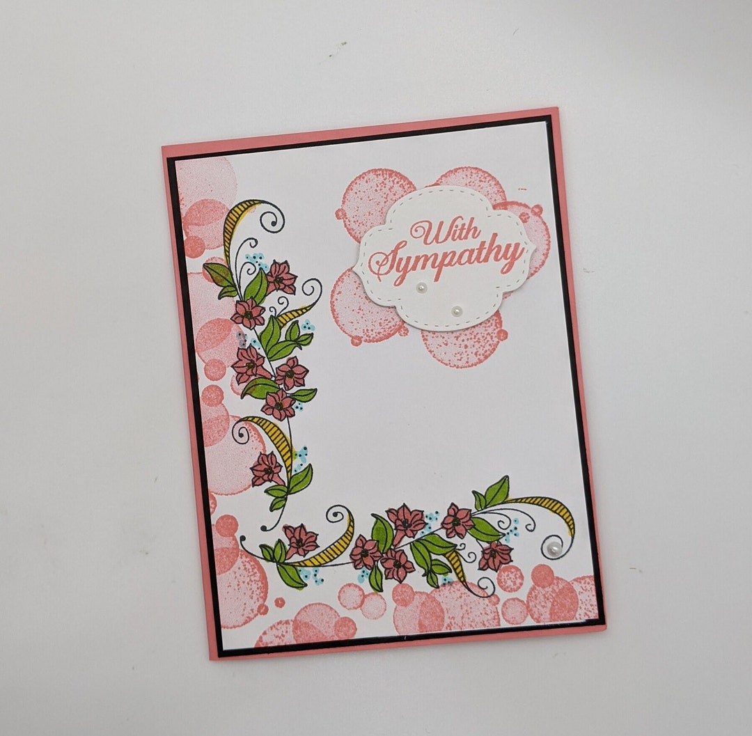 Floral Sympathy Cards, Condolence Cards, Bereavement Cards, Cards for ...