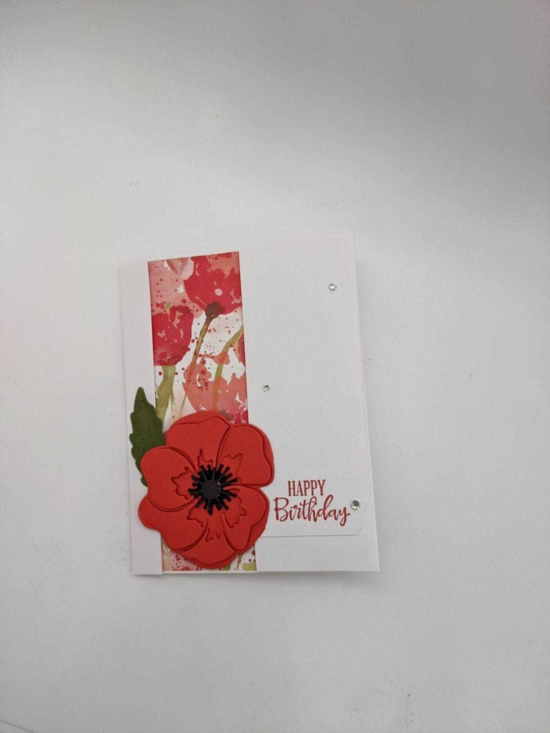 Poppy Birthday Cards, Peaceful Moments Stampin' up Cards, Peaceful ...