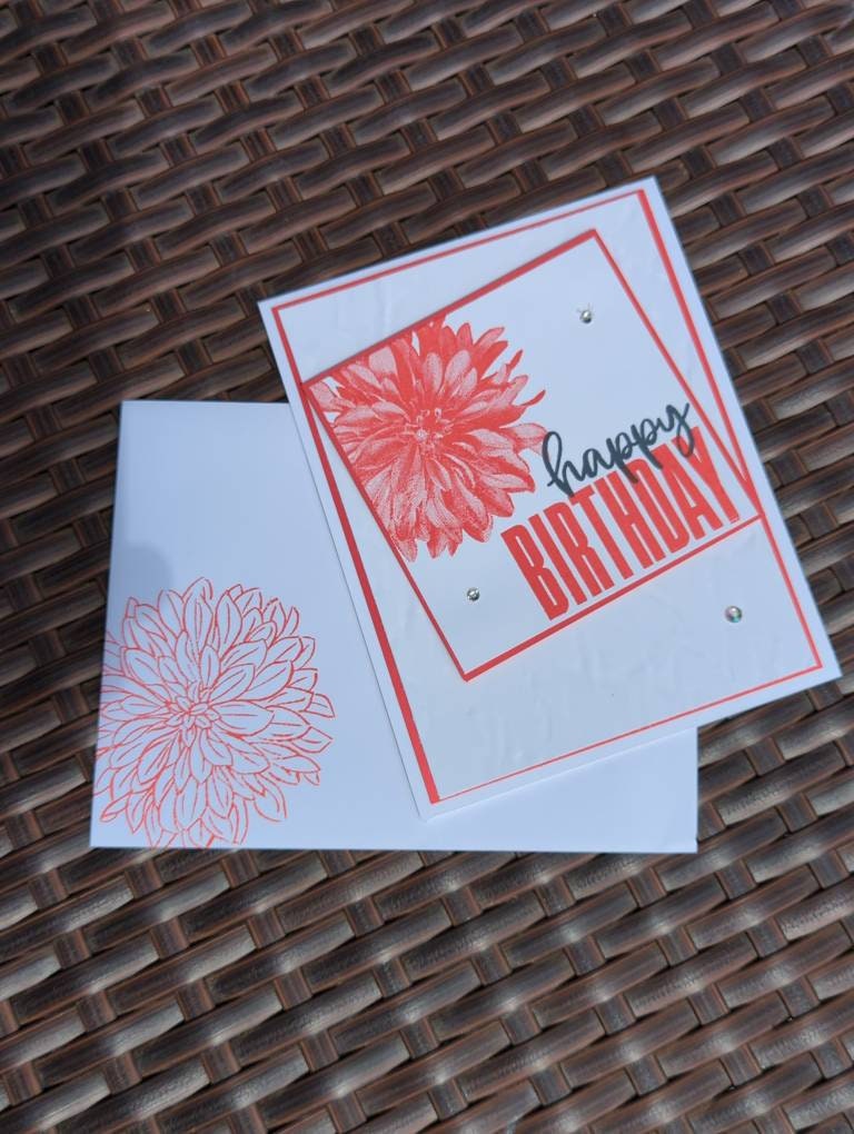 Handmade Birthday Cards, Stampin up Delicate Dalia Cards, Cards for ...