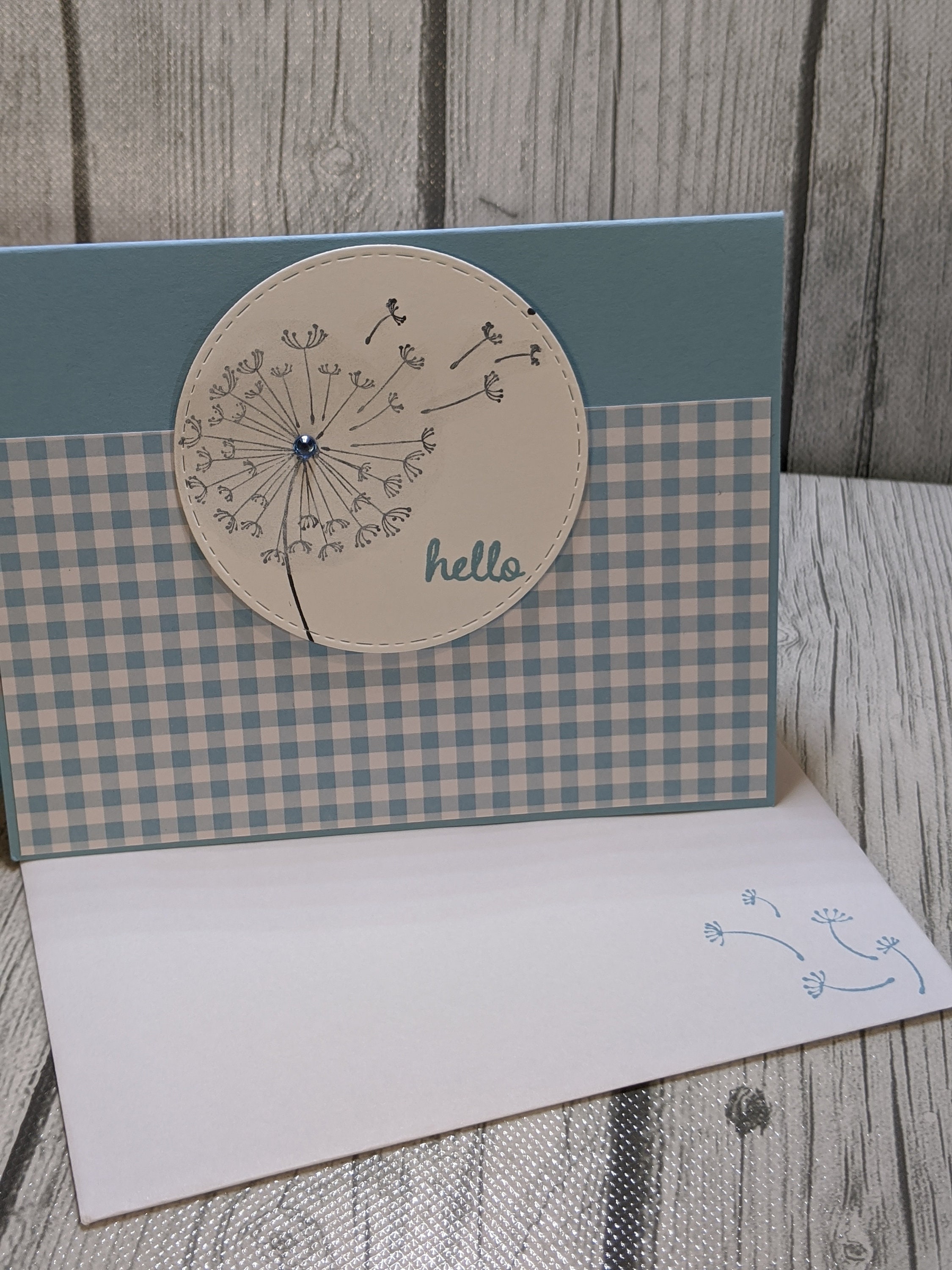 Thinking of You Cards, Stampin up Dandelion Wishes, Floral Cards, Blank ...