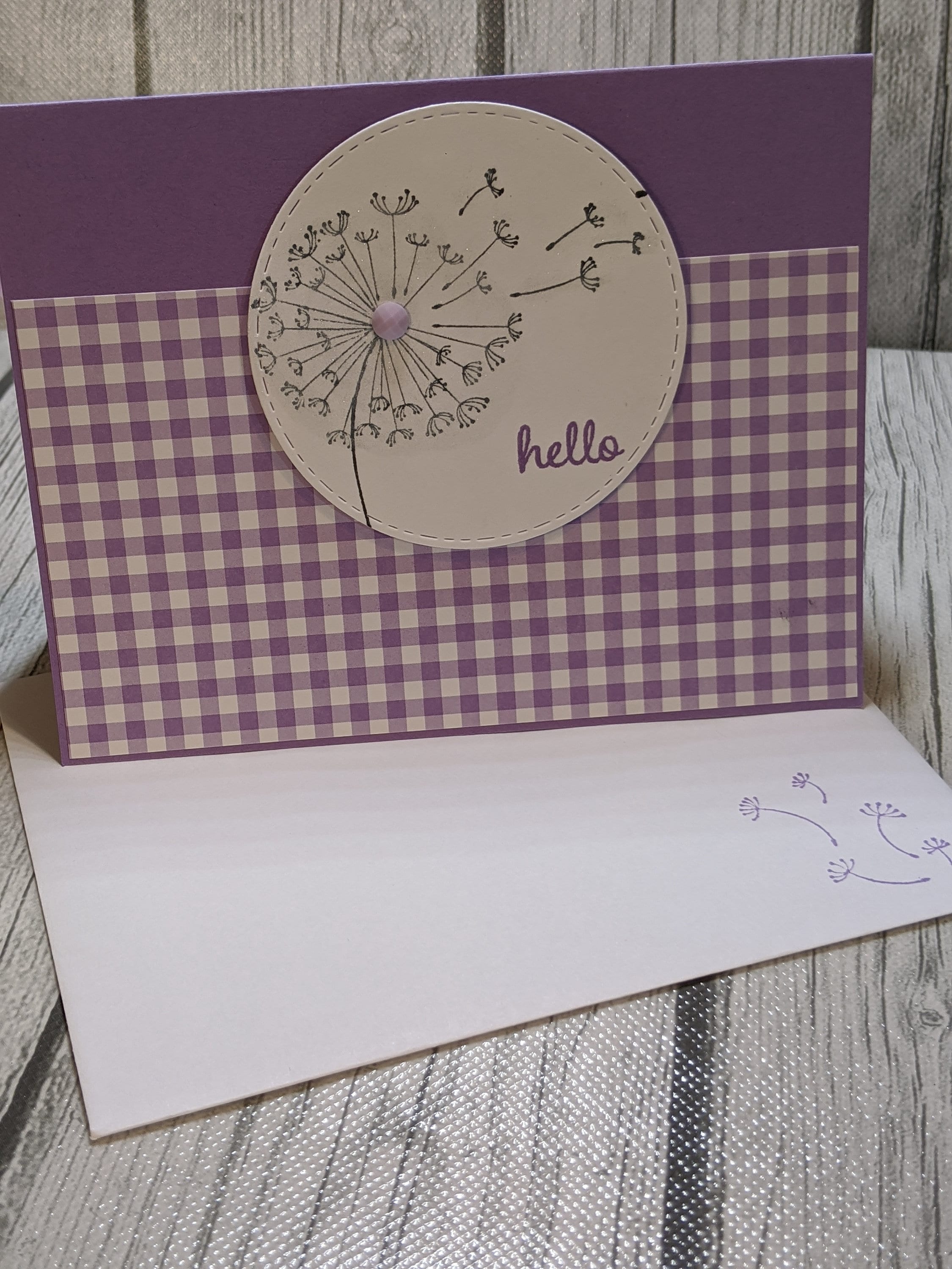 Thinking of You Cards, Stampin up Dandelion Wishes, Floral Cards, Blank ...