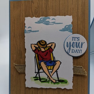 Handmade Greeting Cards, Stampin Up A Good Man Stamp Set, Blank Note Cards, Cards for Husband, Cards for Men, Cards for Guys, Just Because