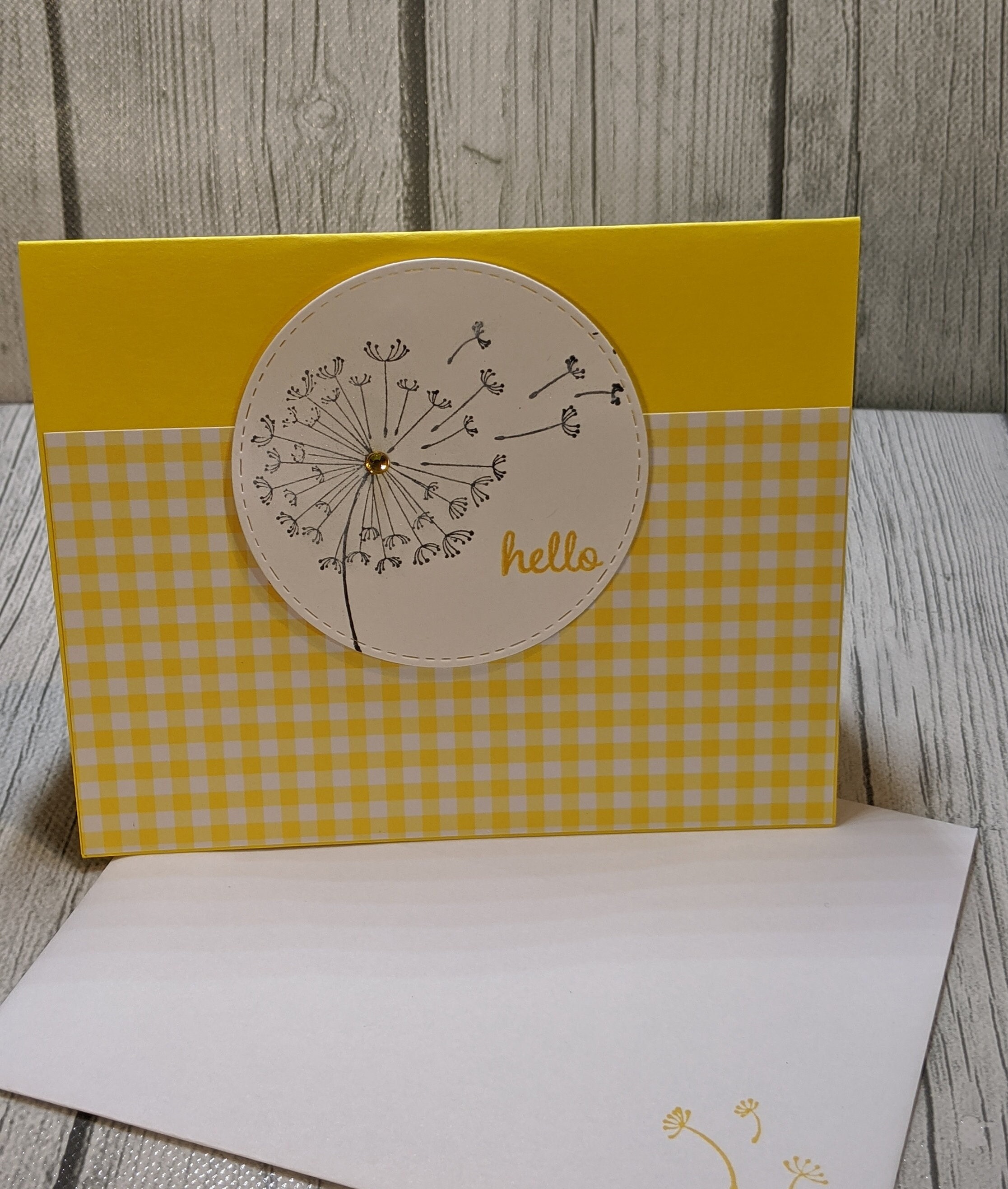 Thinking of You Cards, Stampin up Dandelion Wishes, Floral Cards, Blank ...