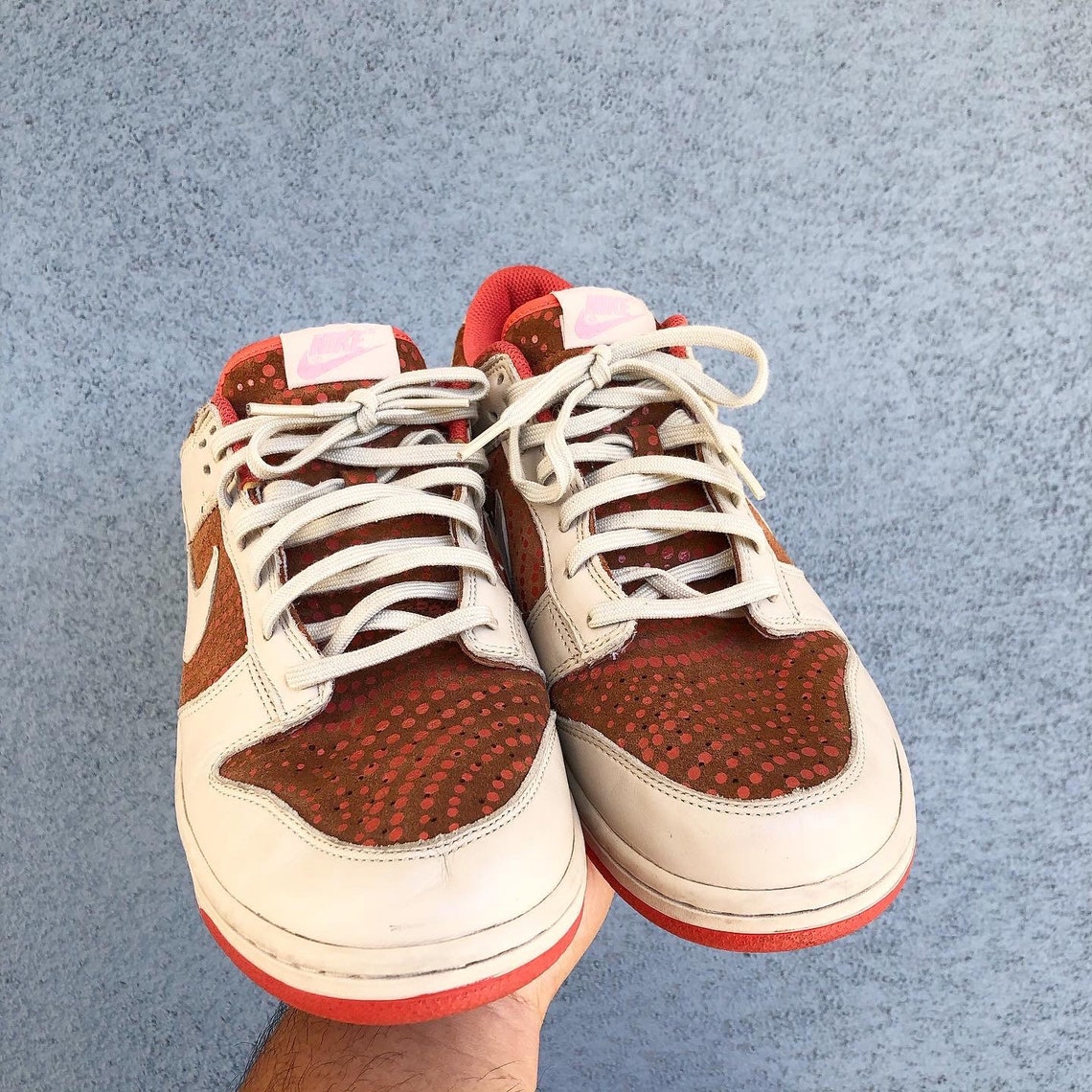 2007 Nike Dunk Low Cognac / Sanddrift-Sienna Sheen SAMPLE | Etsy