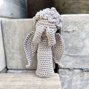 Doctor Who,Pattern Weeping angel, Amigurumi, Crochet,
