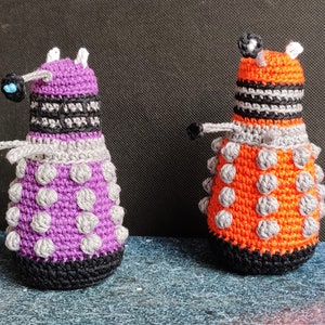 Doctor Who Dalek crochet pattern